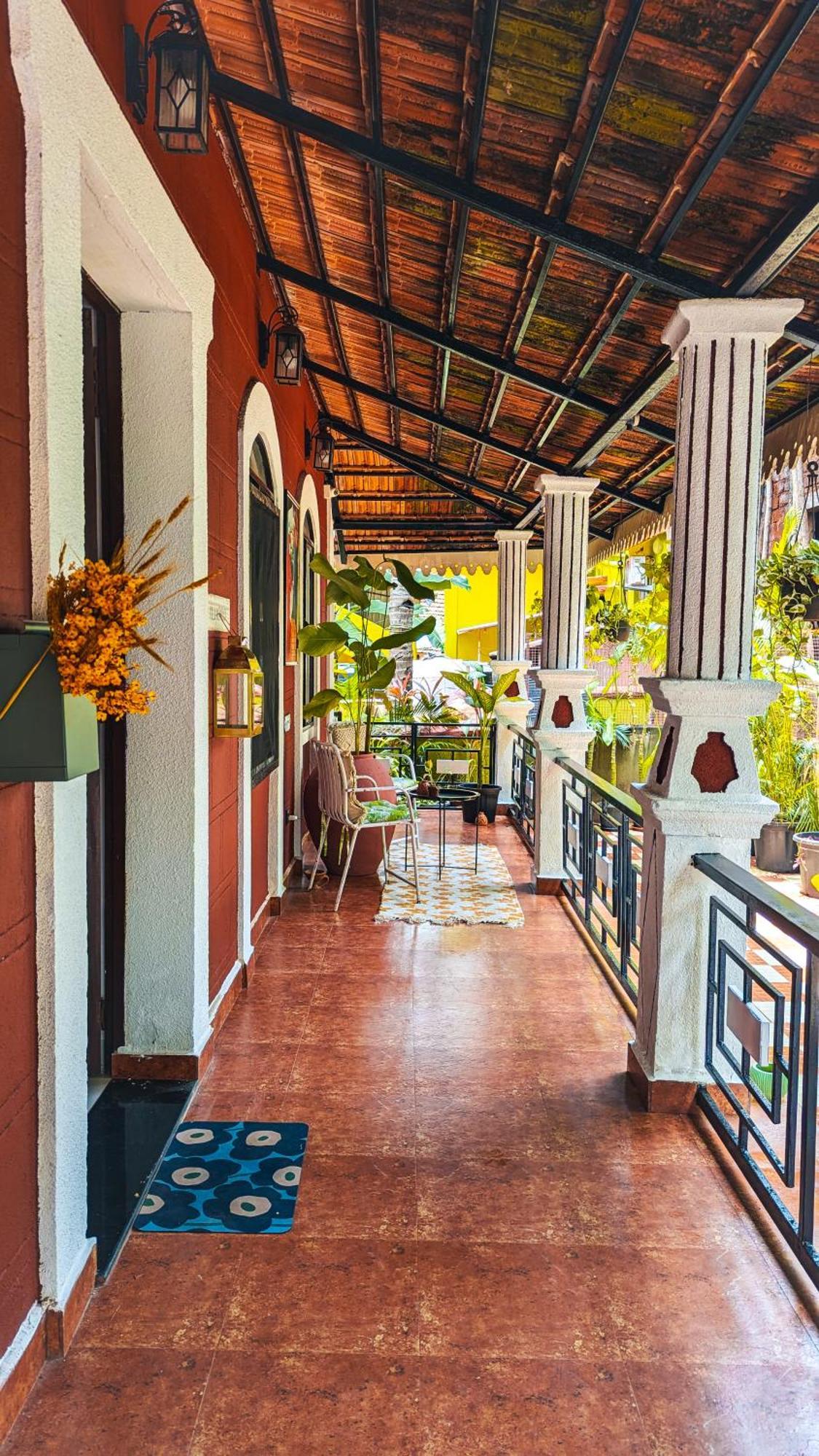 The First House By V3Homestay 4Bhk Private Pool Calangute Eksteriør bilde