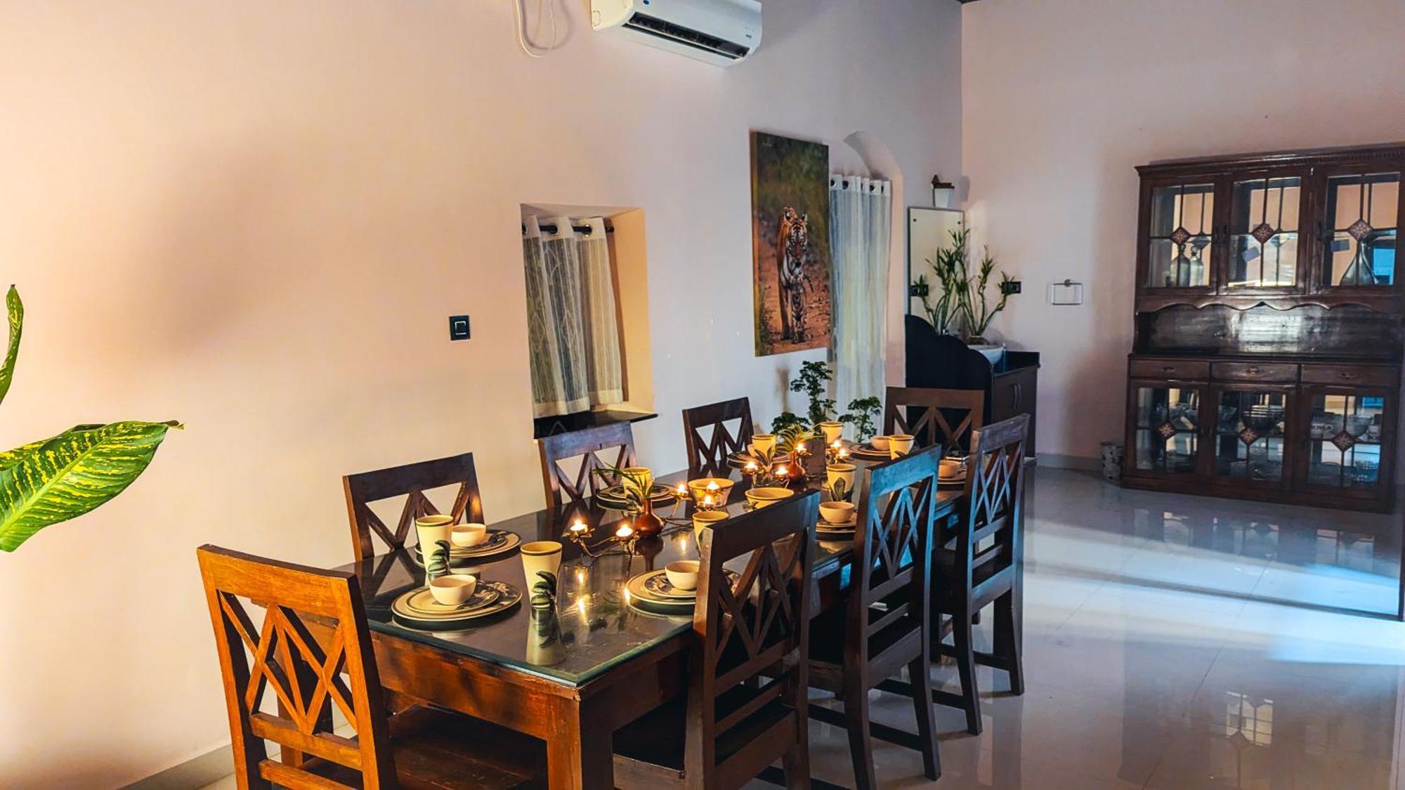 The First House By V3Homestay 4Bhk Private Pool Calangute Eksteriør bilde